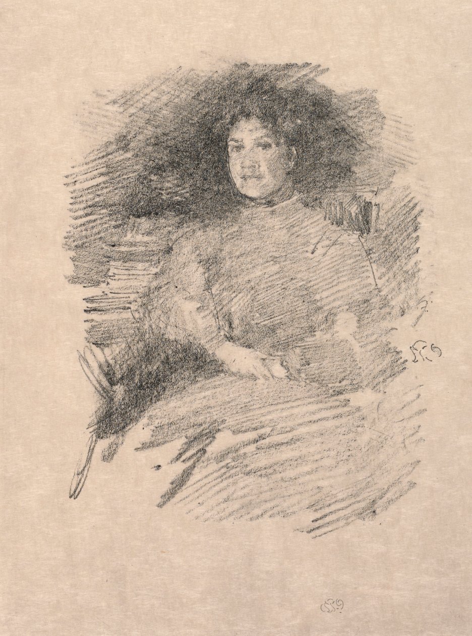 A la luz del fuego Sra. Pennell de James Abbott McNeill Whistler