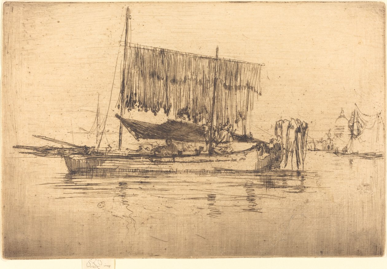 Barco de pesca de James Abbott McNeill Whistler