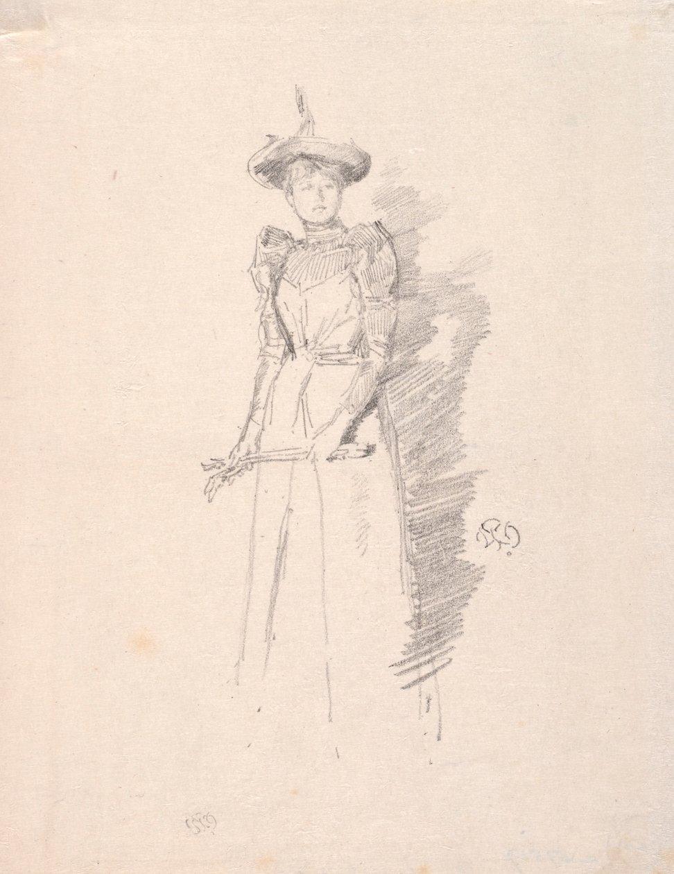 Gants de Suede, 1890 de James Abbott McNeill Whistler