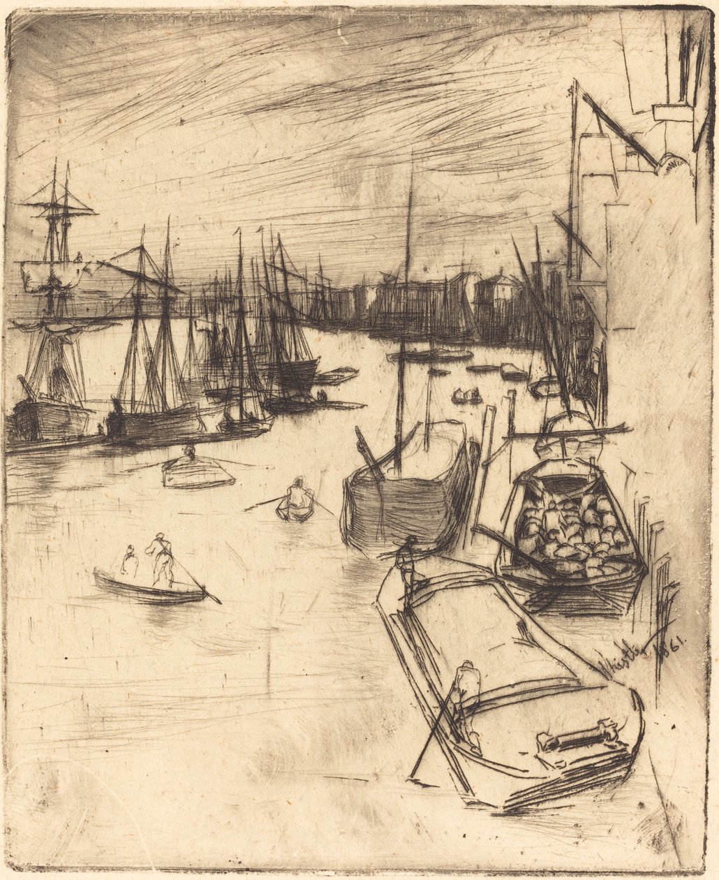 Little Wapping de James Abbott McNeill Whistler