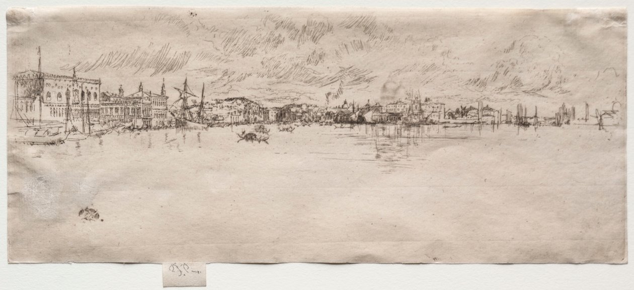 Larga Venecia de James Abbott McNeill Whistler