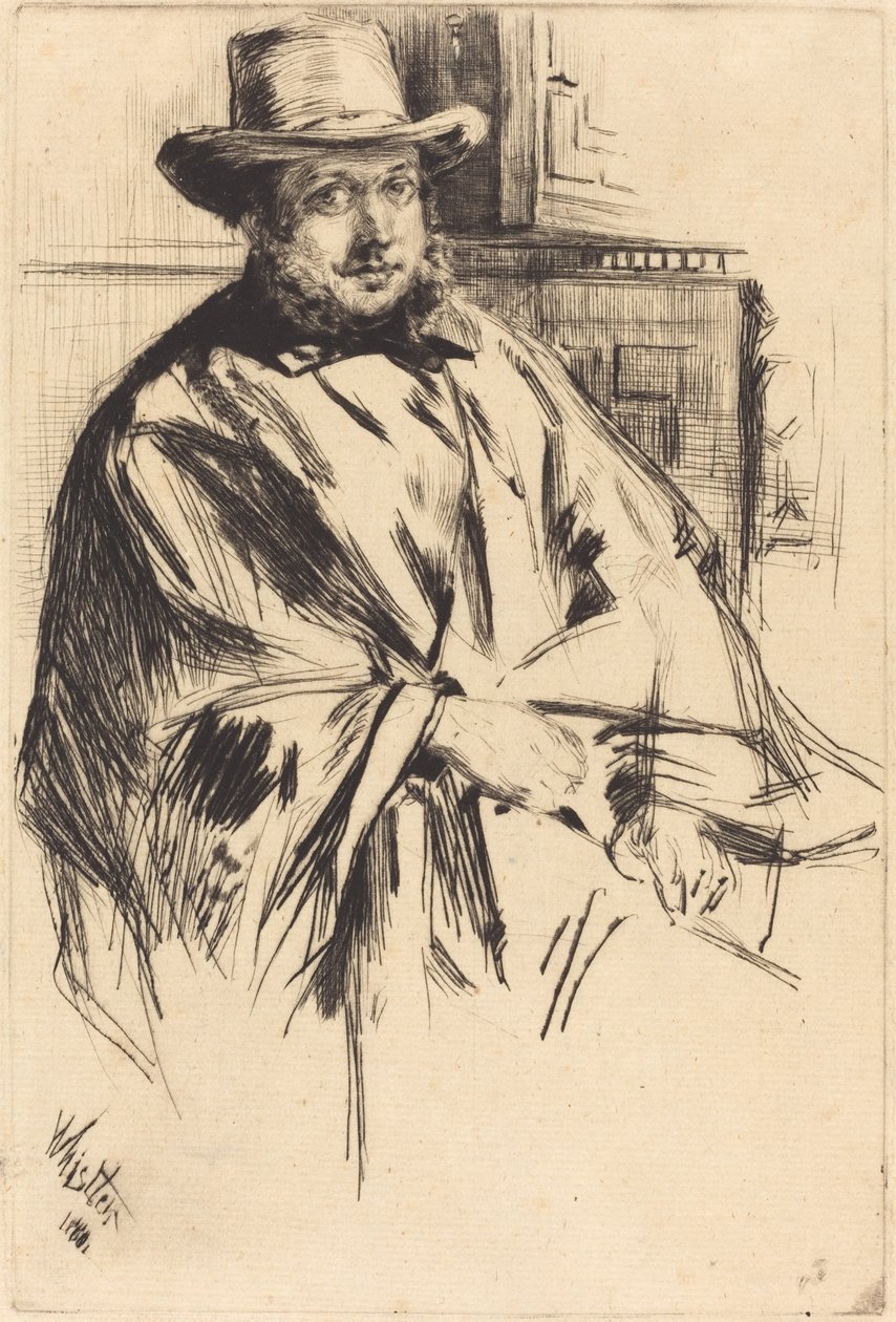 Sr. Davis y Sr. Mann de James Abbott McNeill Whistler