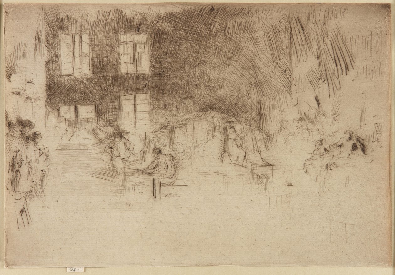 Horno de vidrio de Murano de James Abbott McNeill Whistler