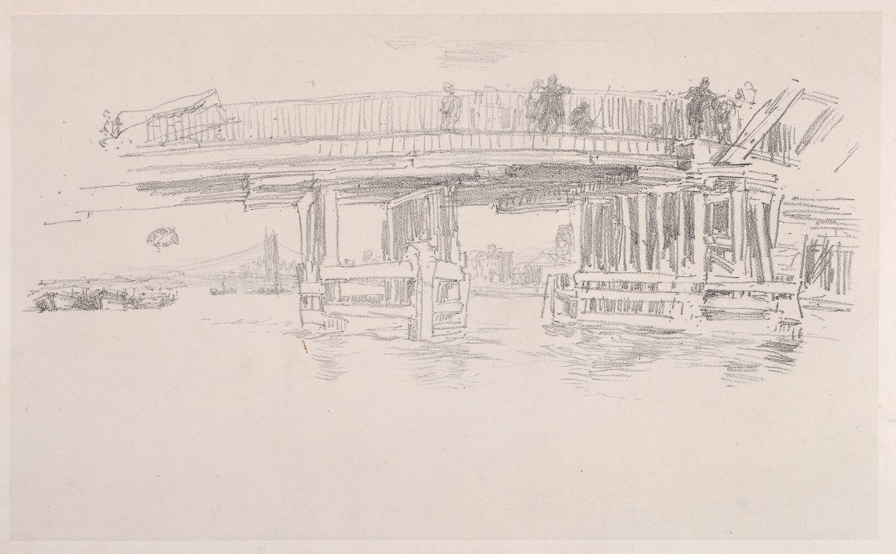 Puente Viejo de Battersea de James Abbott McNeill Whistler