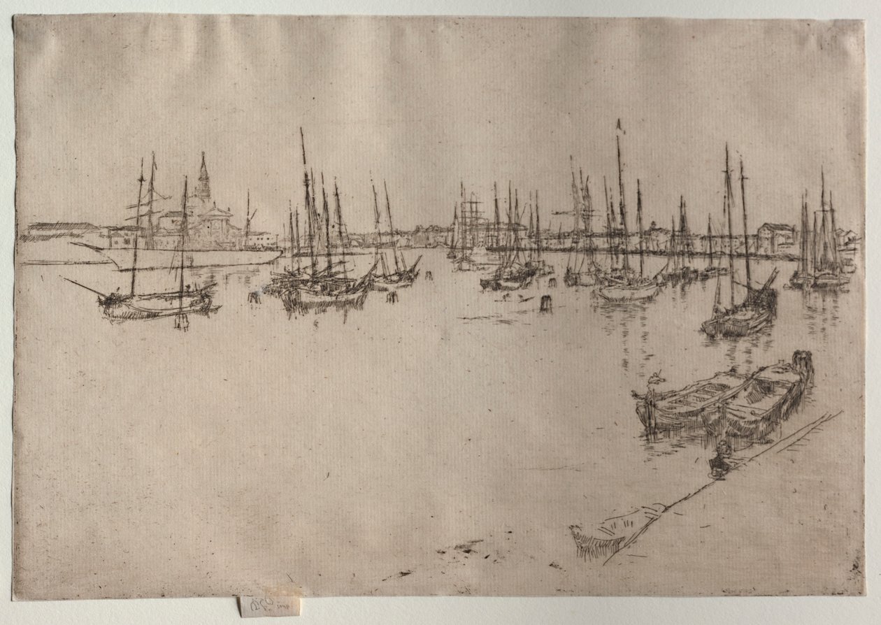 San Giorgio, Venecia de James Abbott McNeill Whistler