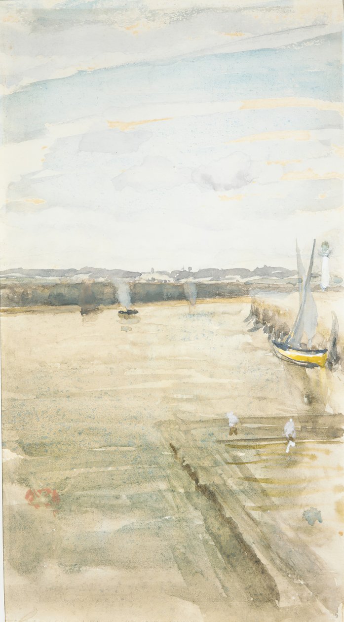 Escena en el Mersey de James Abbott McNeill Whistler