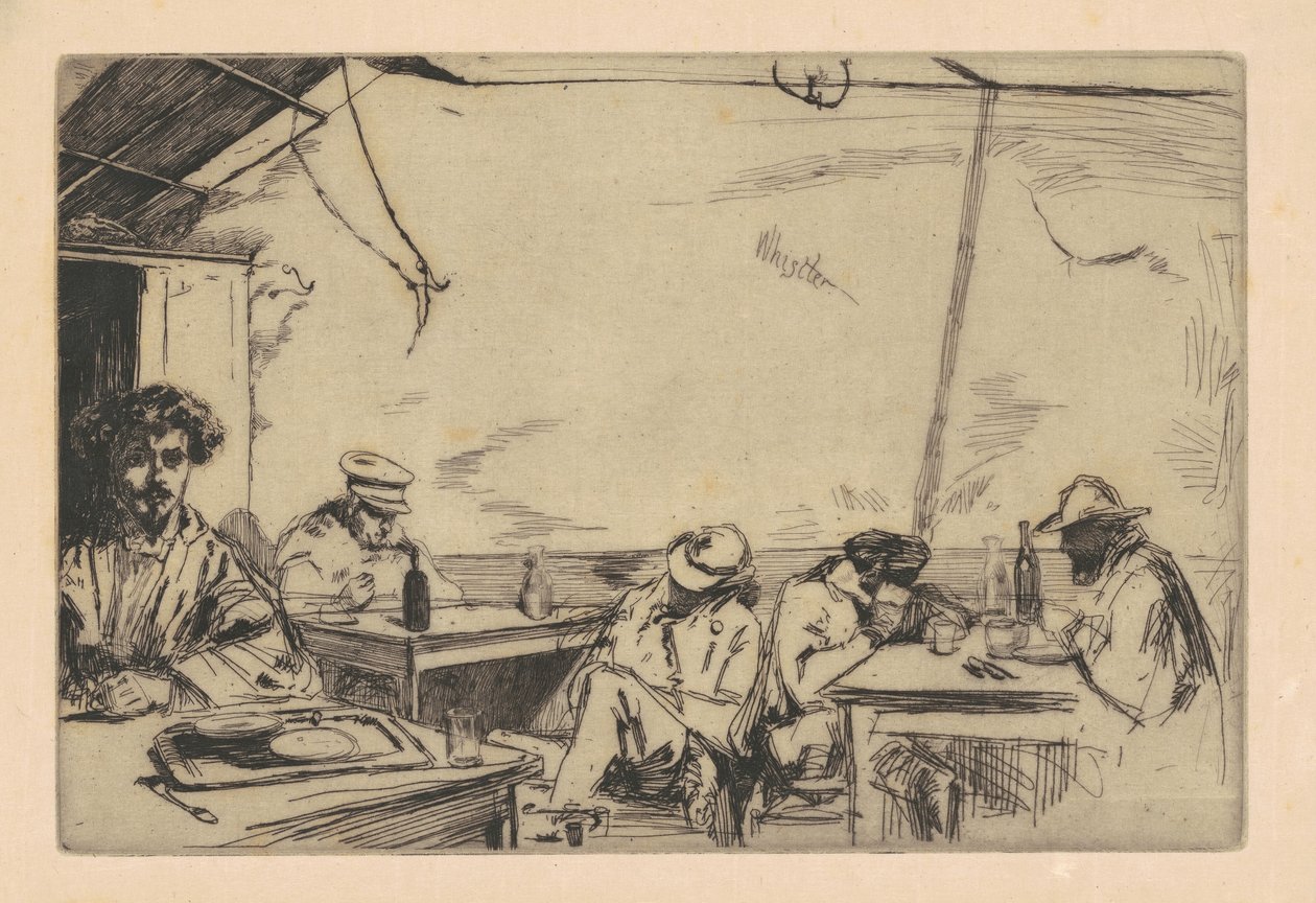 Sopa a Tres Sous de James Abbott McNeill Whistler