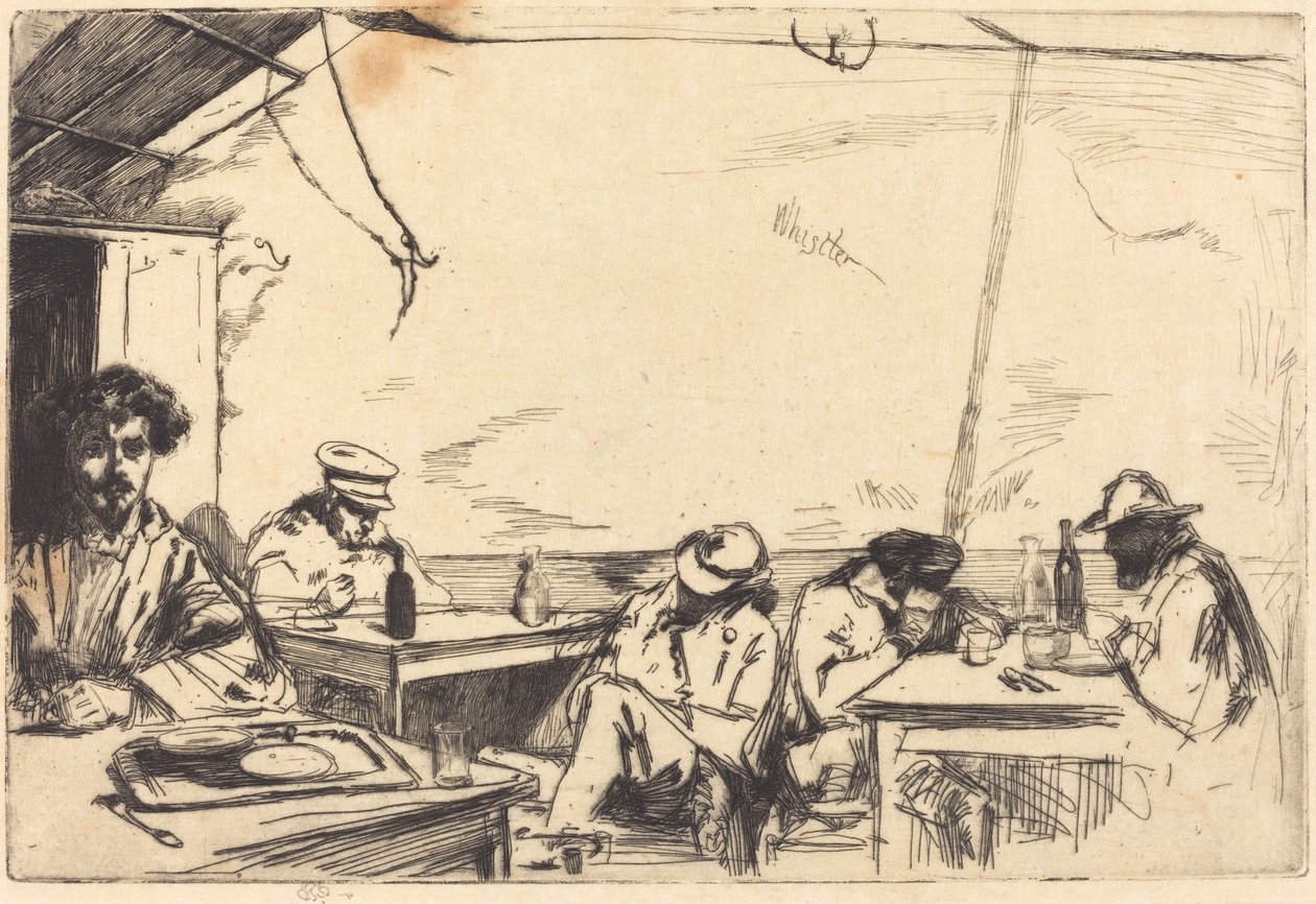 Sopa a tres sous de James Abbott McNeill Whistler