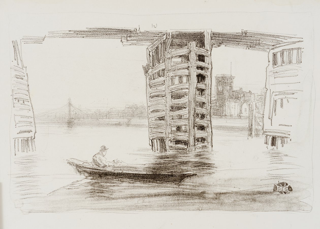 El Puente Ancho de James Abbott McNeill Whistler