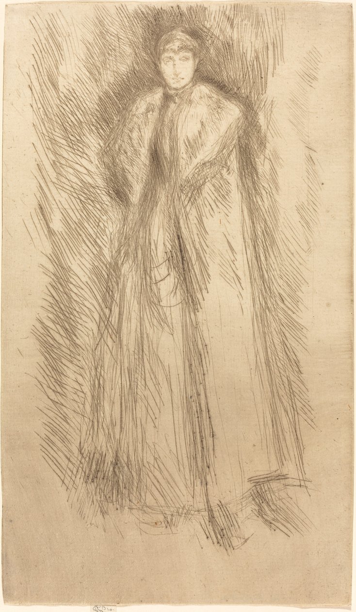 El abrigo de piel de James Abbott McNeill Whistler
