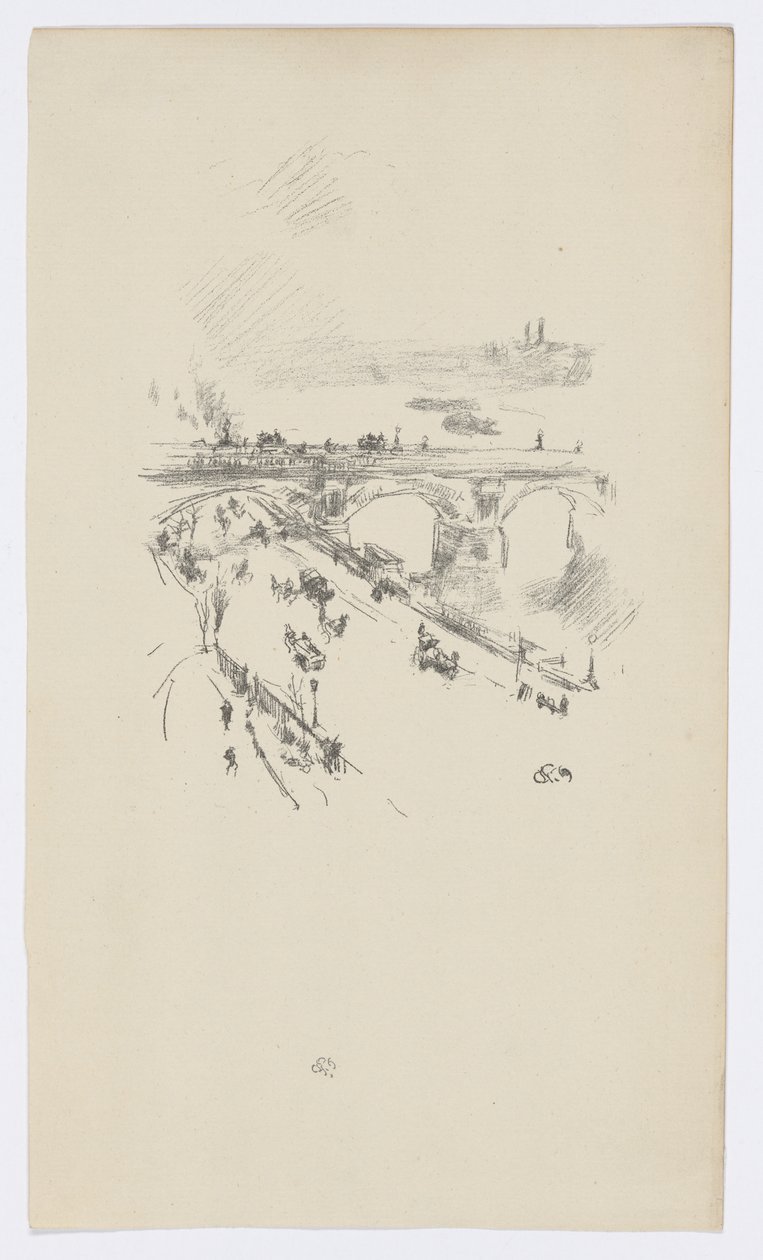Puente de Waterloo de James Abbott McNeill Whistler