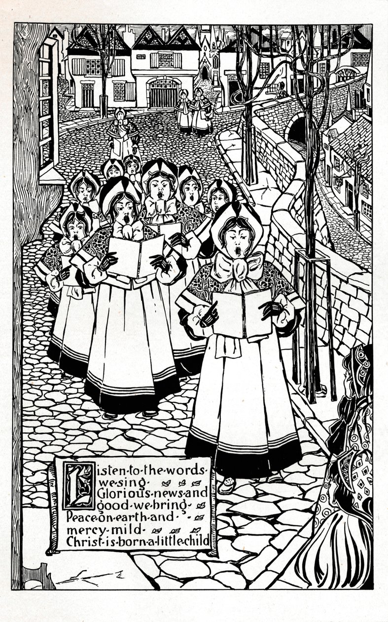 Un cuento de Navidad, c. 1898 de James Allan Duncan
