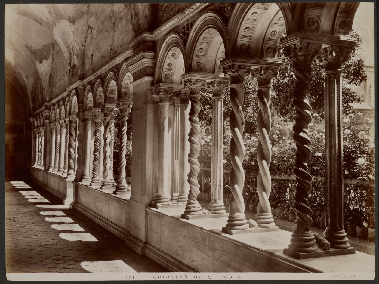 Claustro de San Pablo de James Anderson