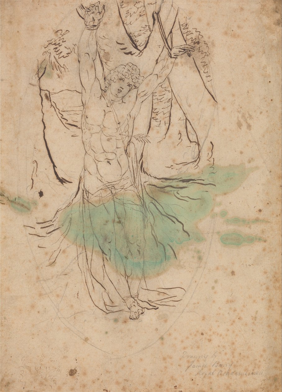 Estudio para San Sebastián de James Barry