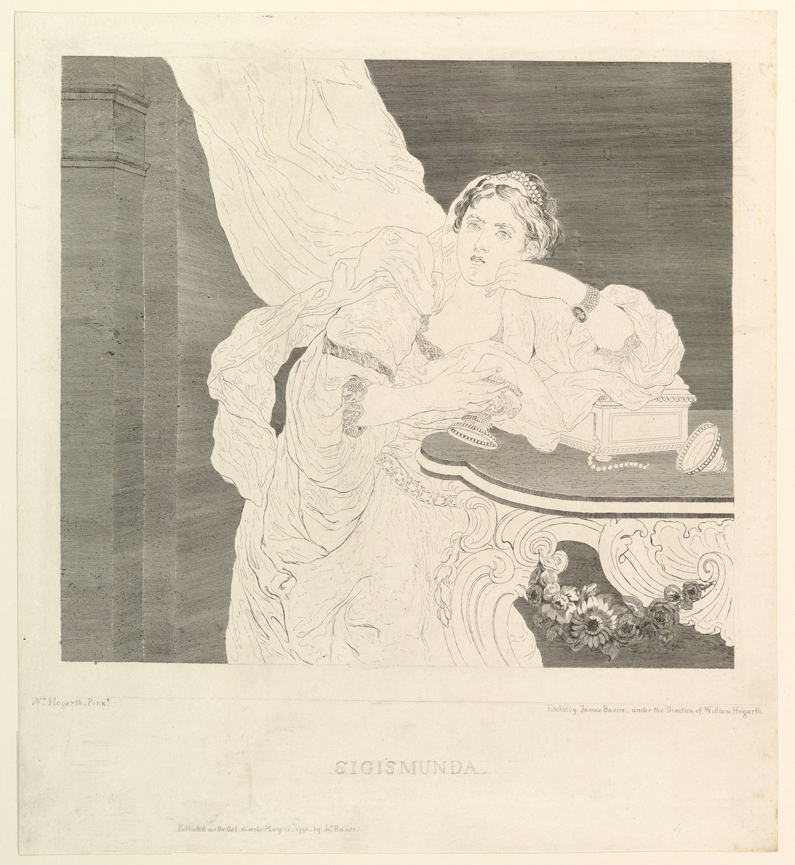 Sigismunda, 5 de mayo de 1790 de James Basire I