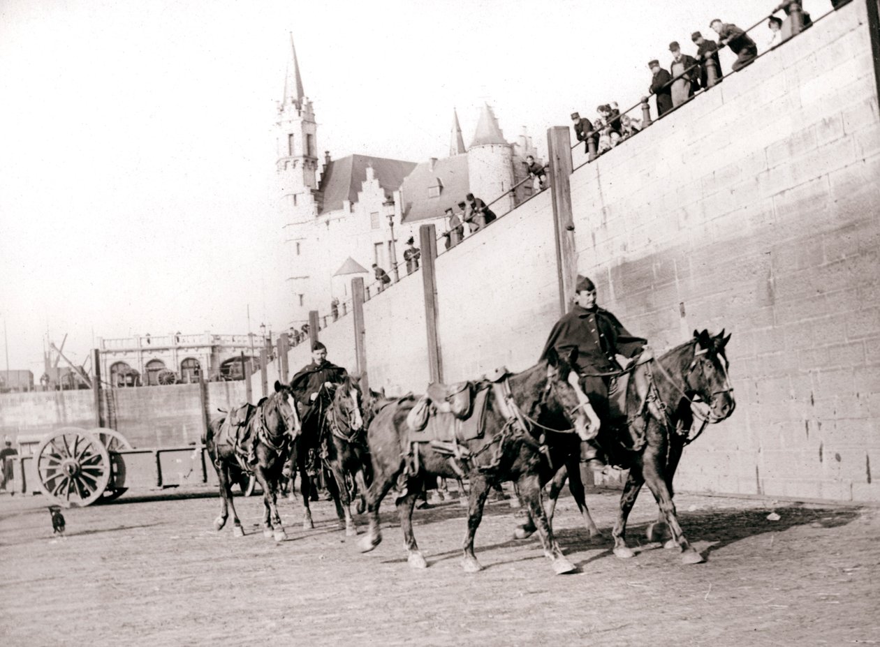 Jinetes, Amberes, 1898 de James Batkin