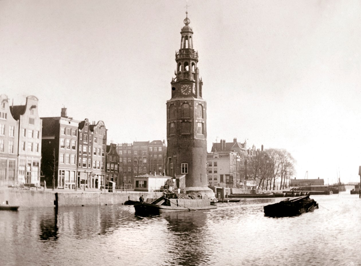 La Montelbaanstoren, Ámsterdam, 1898 de James Batkin