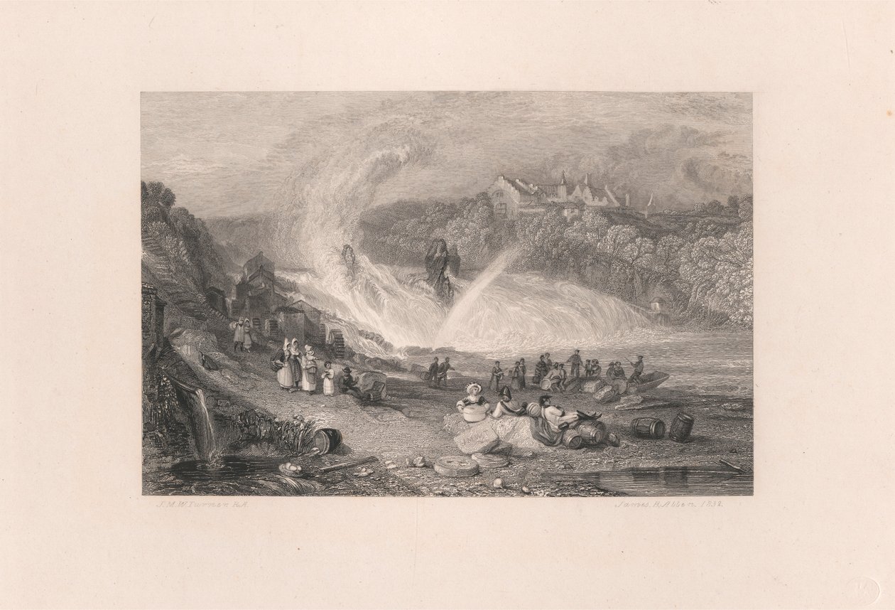 Cataratas del Rin de James Baylis Allen