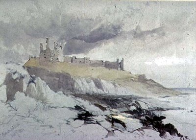 Castillo de Dunstanburgh de James Burrell Smith