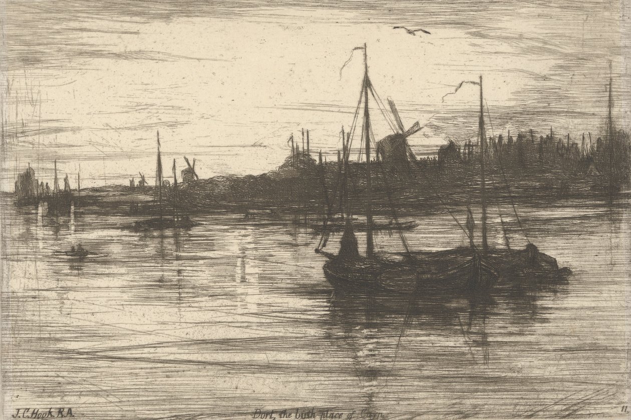 Dort, cuna de Cuyp de James Clarke Hook