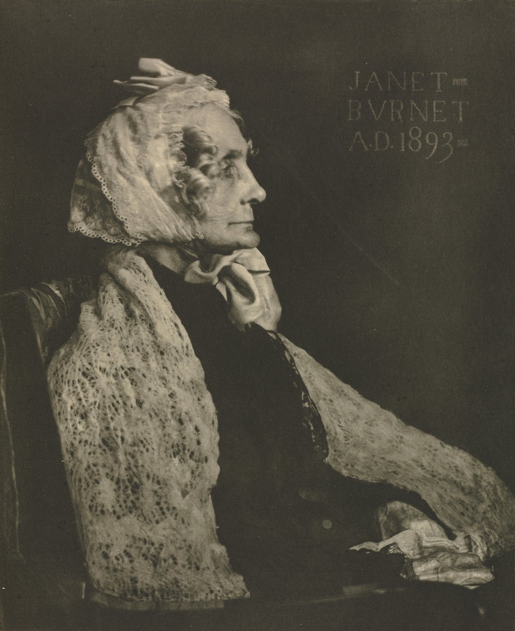 Camera Work: Janet Burnet, 1907 de James Craig Annan