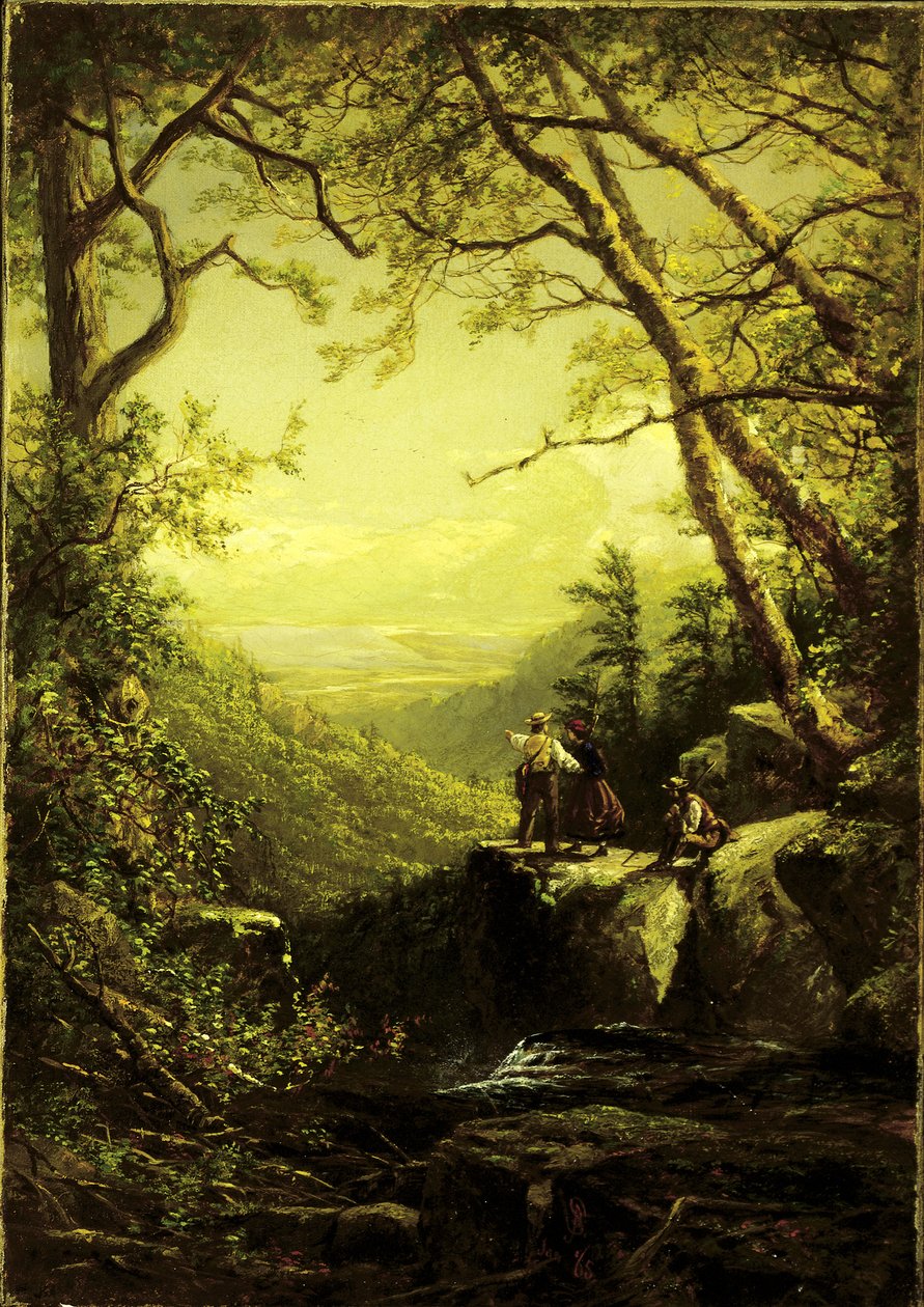 Kaaterskill Clove, enero 1865, 1865 de James David Smillie