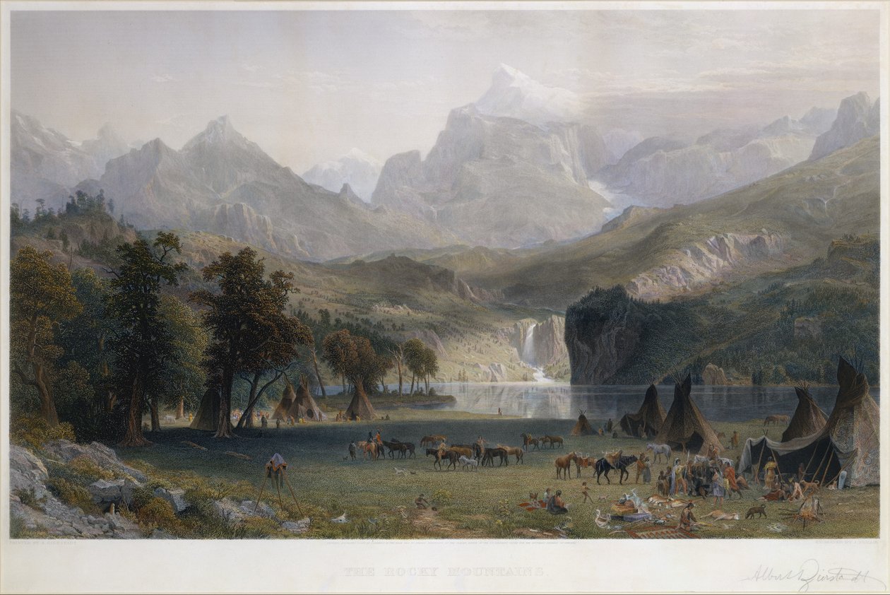 Las Montañas Rocosas, Lander