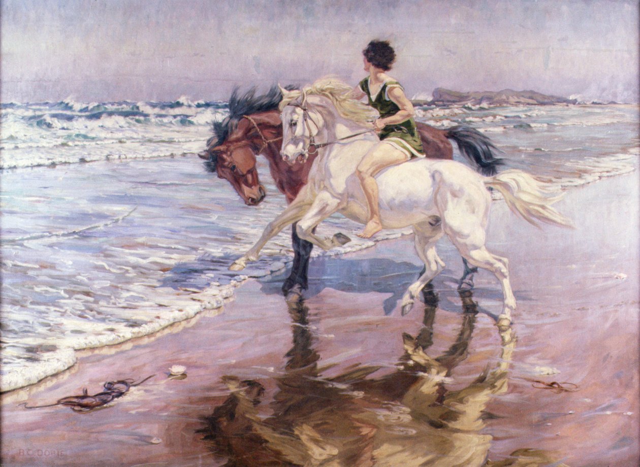 Un paseo en la playa de James Dobie