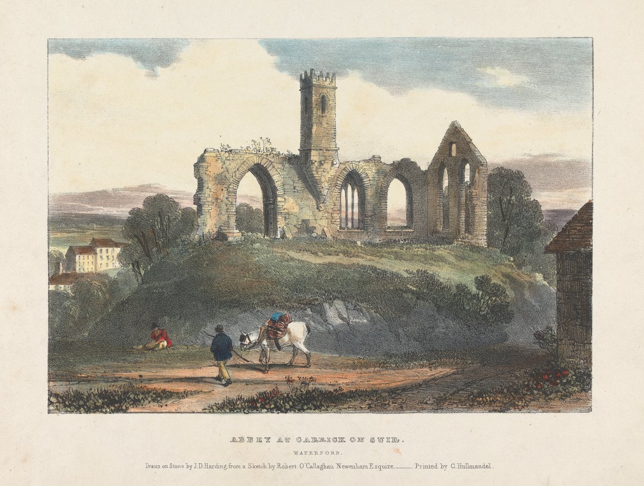 Abadía de Carrick on Suir de James Duffield Harding
