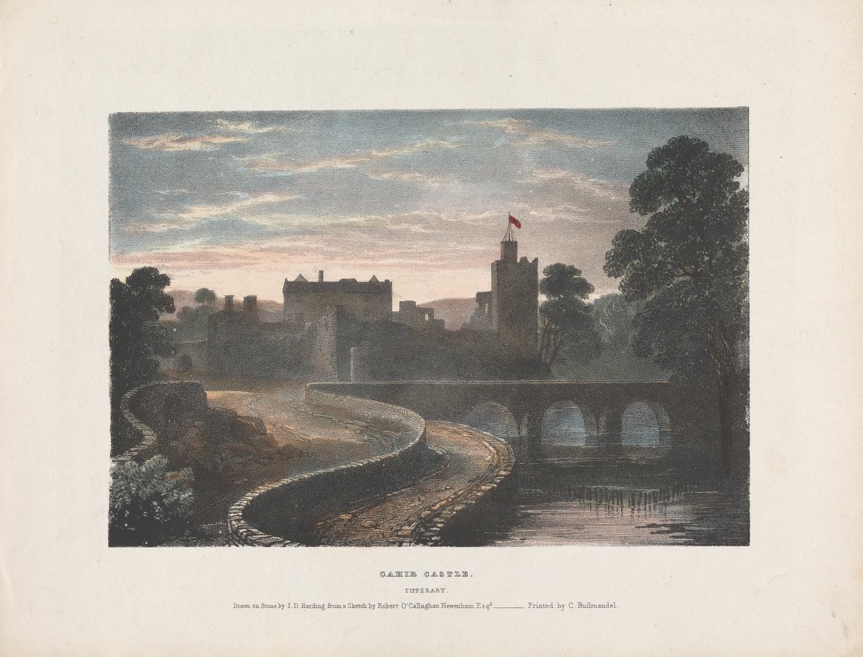 Castillo de Cahir de James Duffield Harding