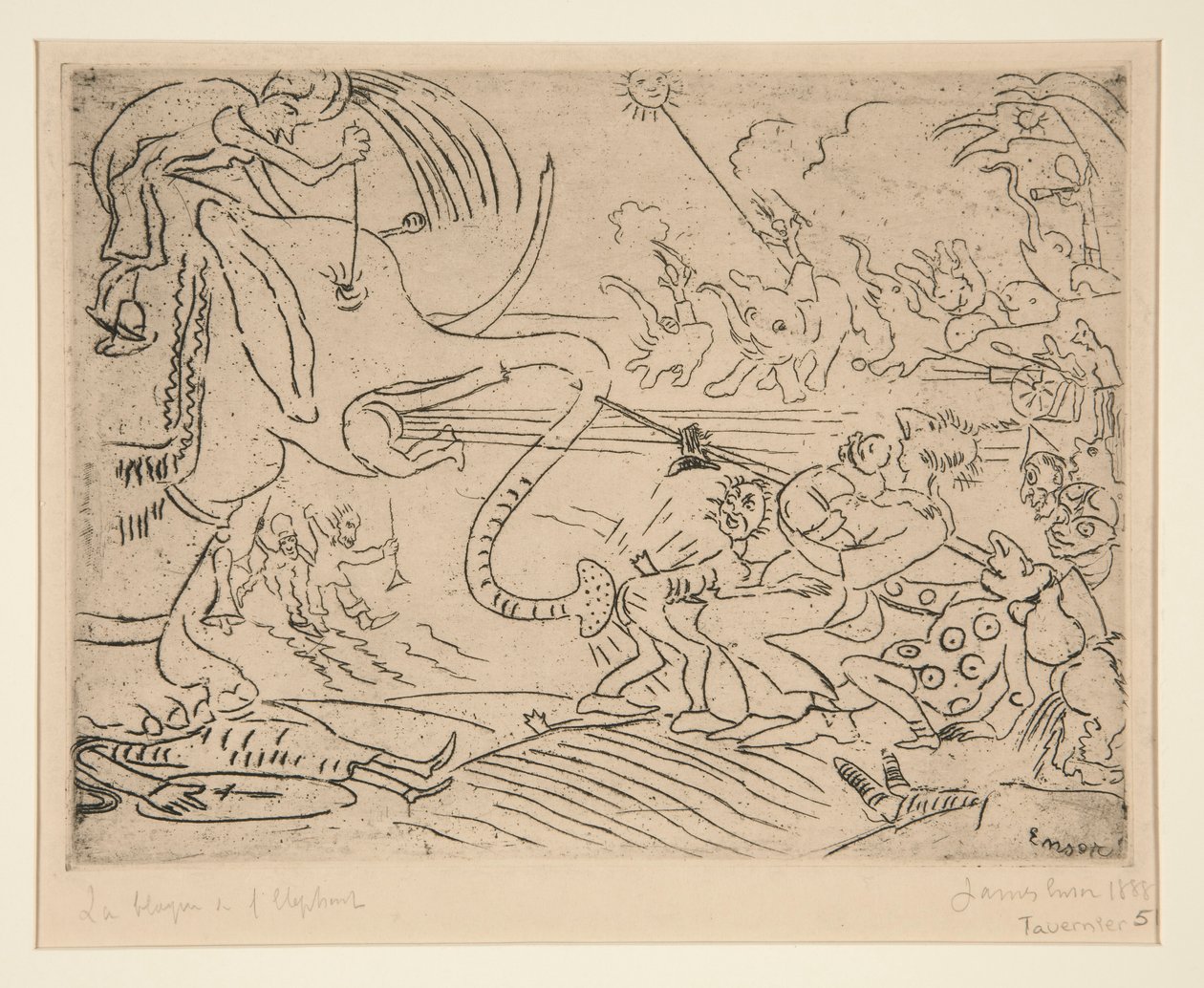 el chiste del de James Ensor