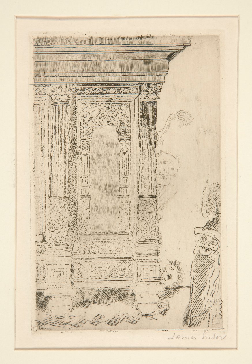 Le meuble hant? (Los muebles embrujados) de James Ensor