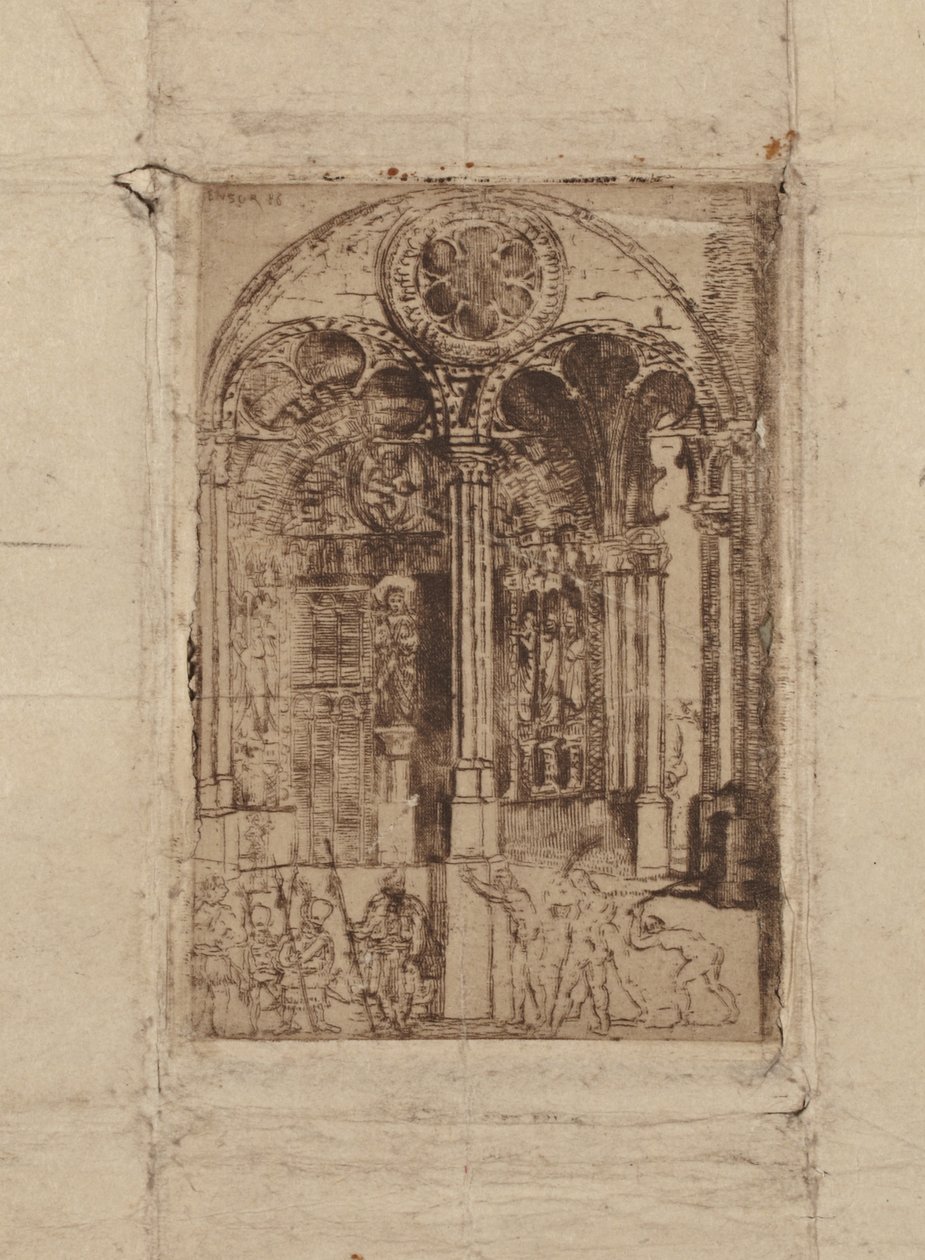 La flagelación de James Ensor