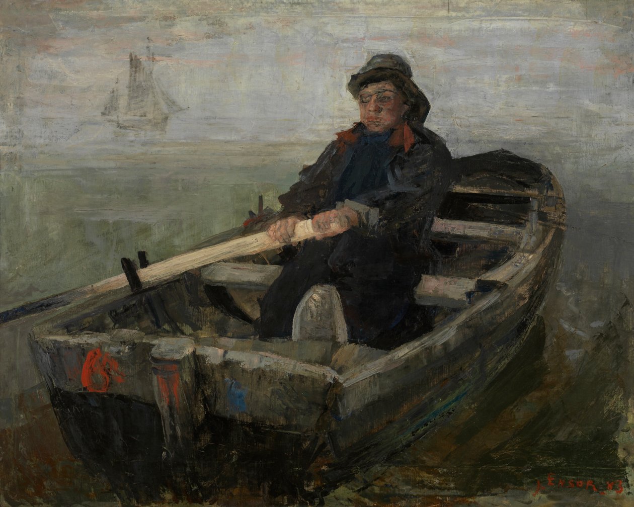 El Remero de James Ensor