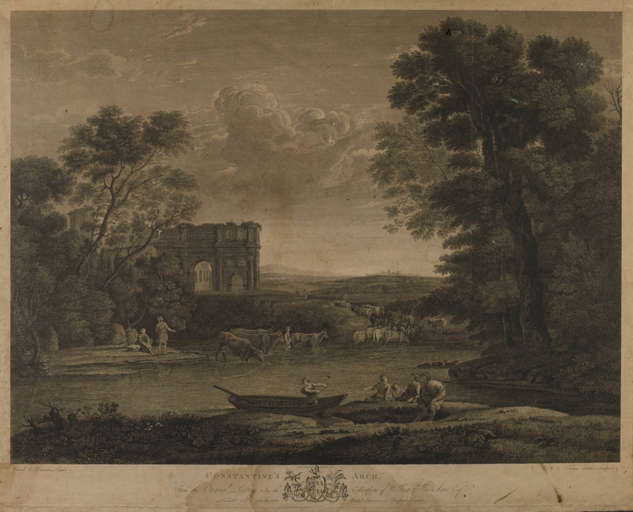 Arco de Constantino de James Fittler