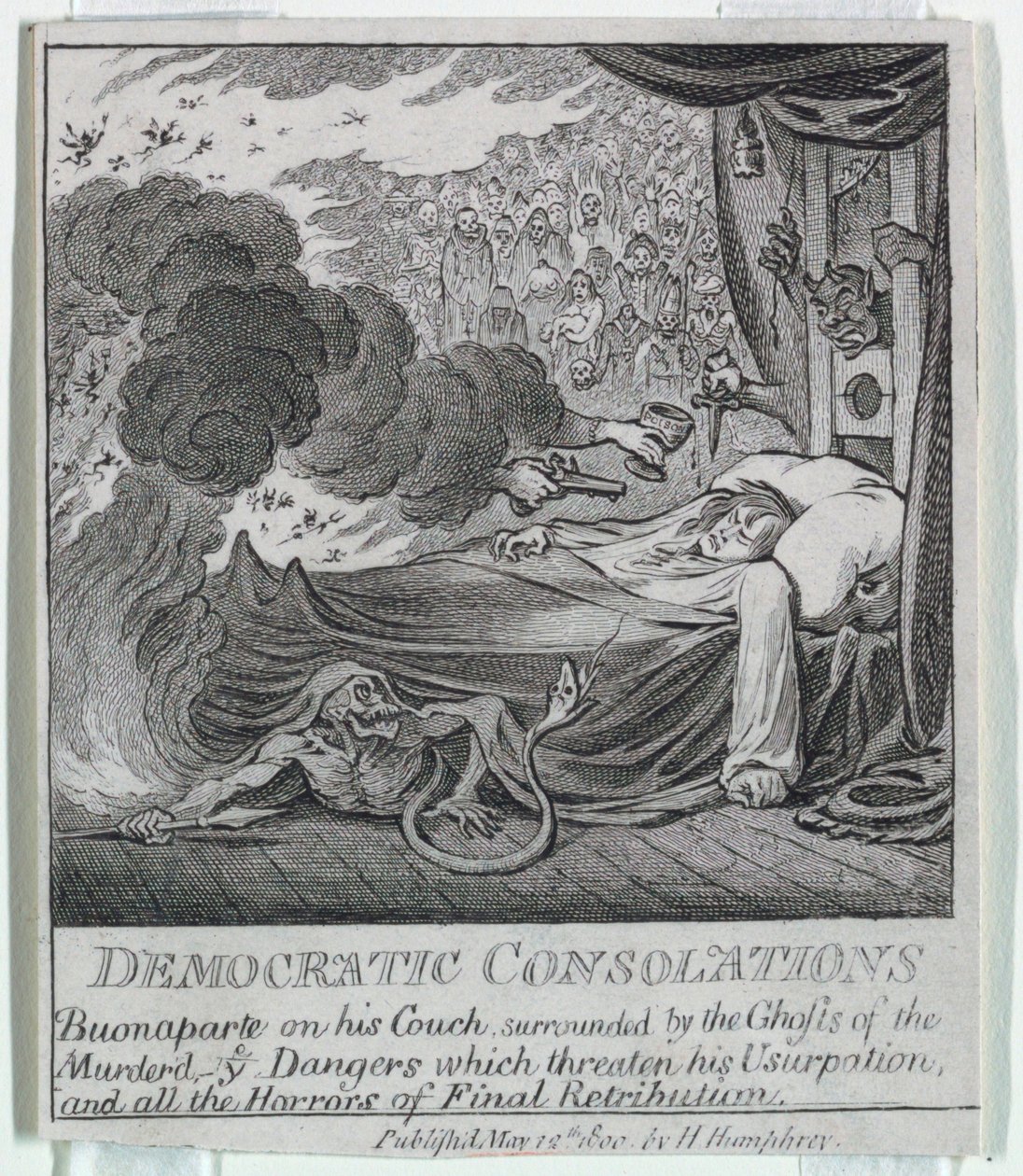 Democracia, o un boceto de James Gillray