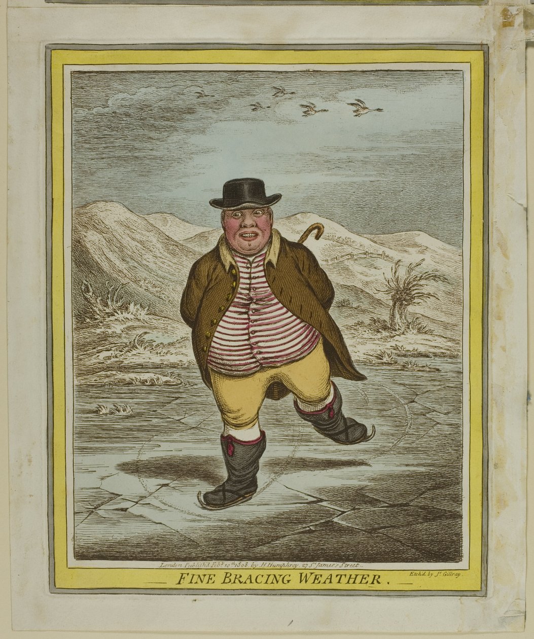 Clima fresco y vigorizante de James Gillray