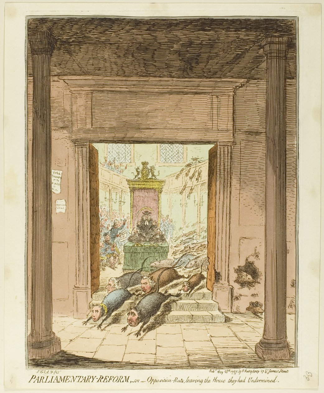 Reforma parlamentaria de James Gillray