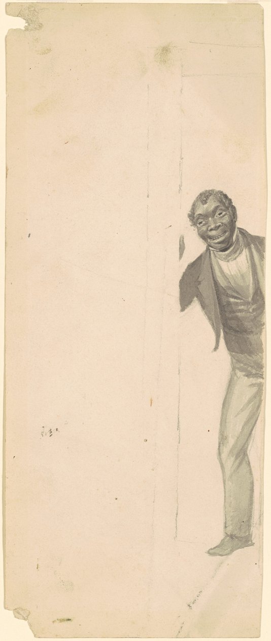 Hombre en una puerta de James Goodwyn Clonney