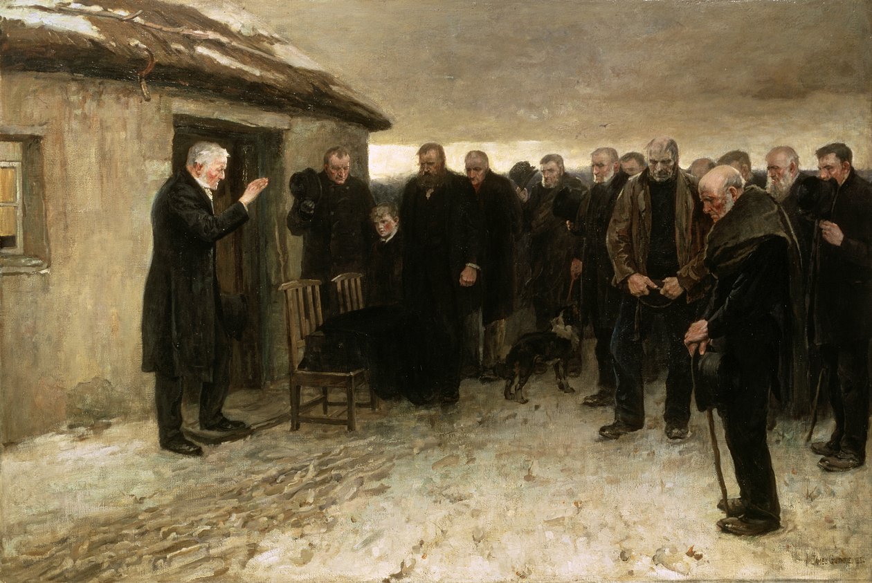 Un funeral en las Highlands de James Guthrie