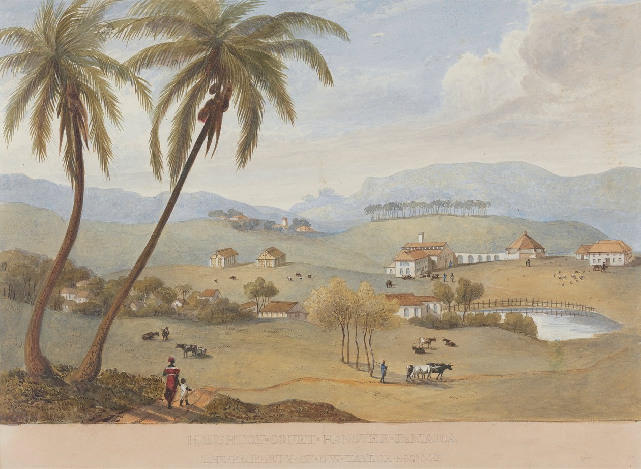 Haughton Court, Hannover, Jamaica [Una de ] de James Hakewill