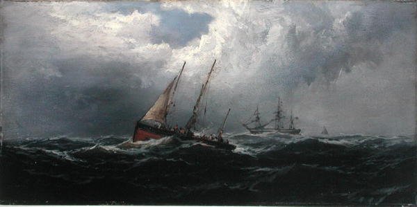 Después de una tormenta - Naufragio de James Hamilton
