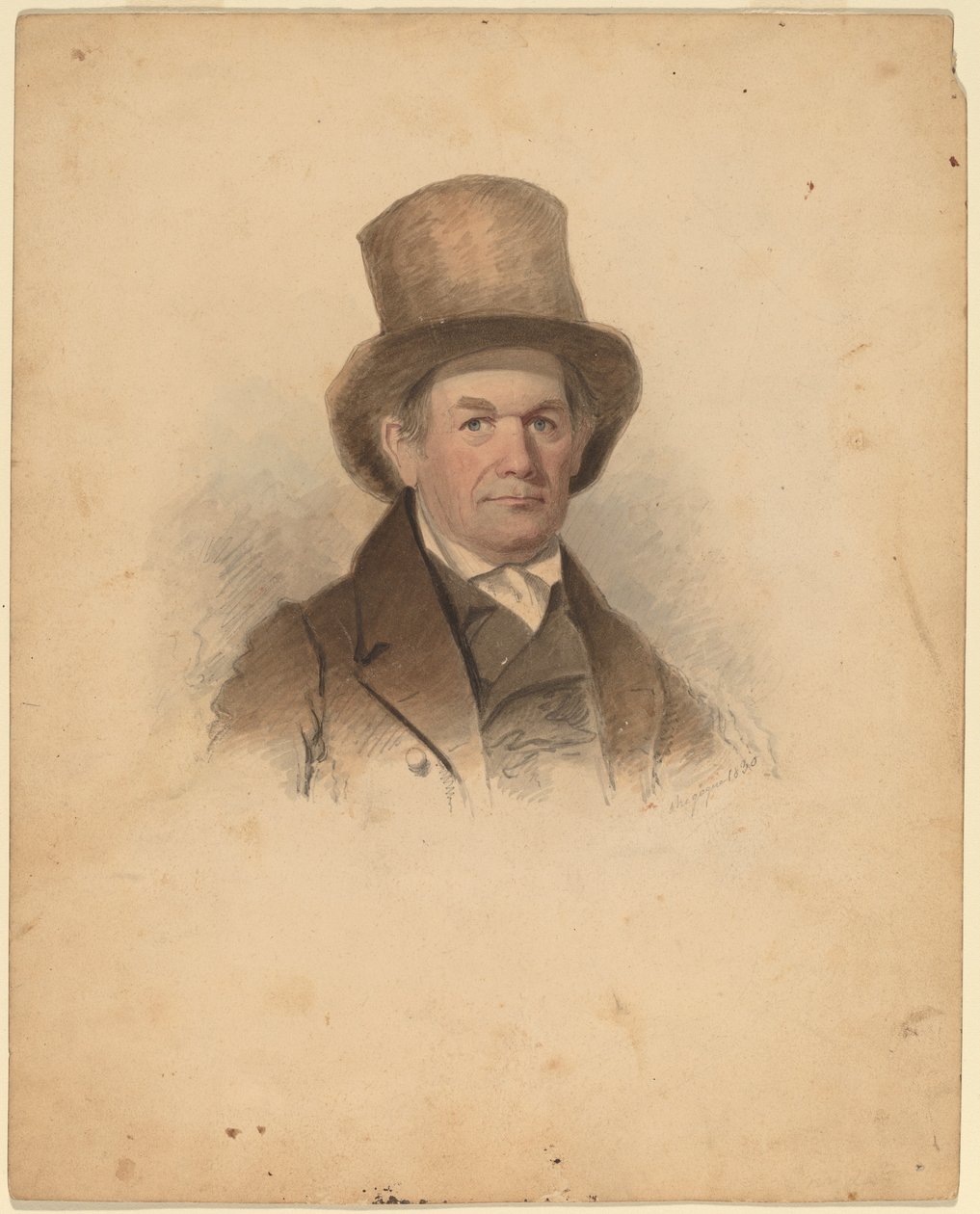 Retrato de un caballero de James Hamilton Shegogue