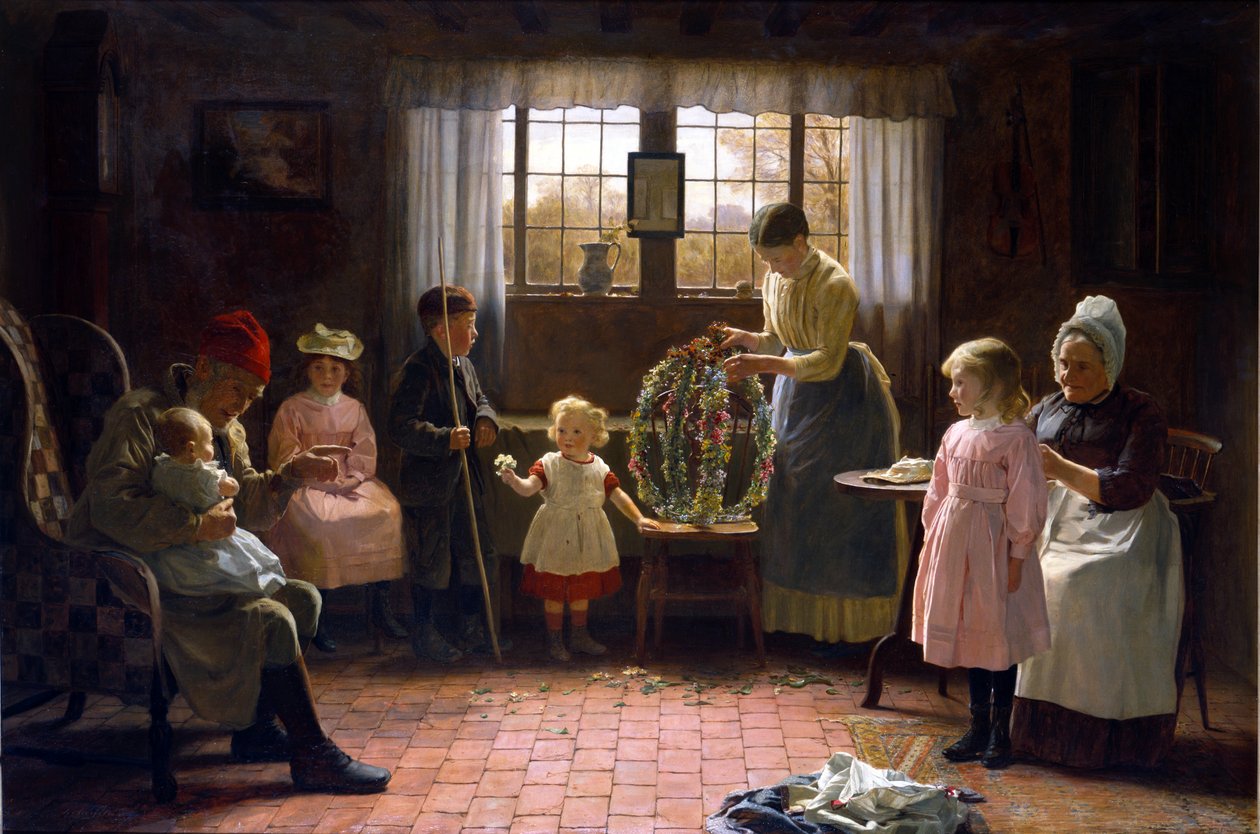 Día de Mayo de James Hayllar