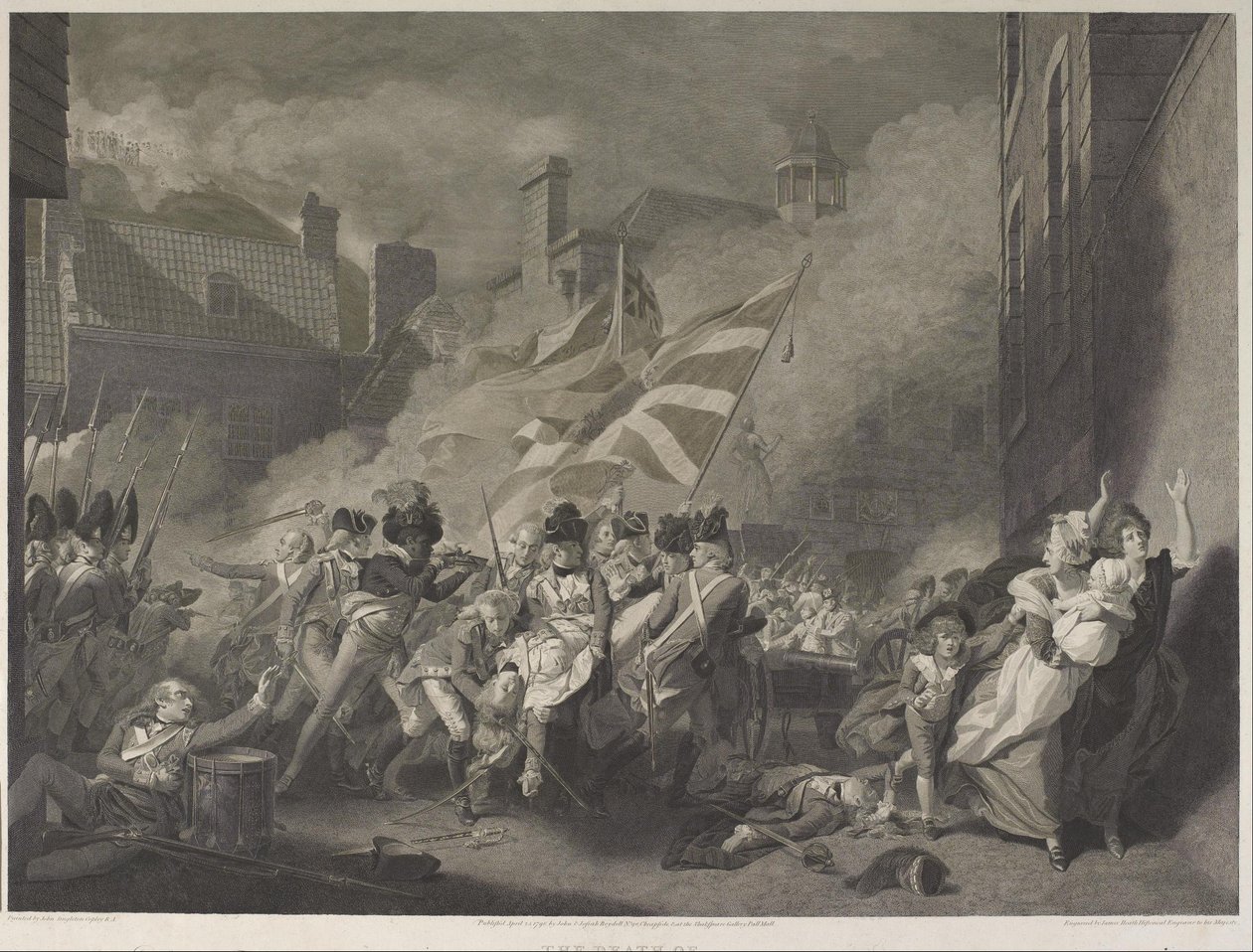 La muerte del Mayor Peirson de James Heath
