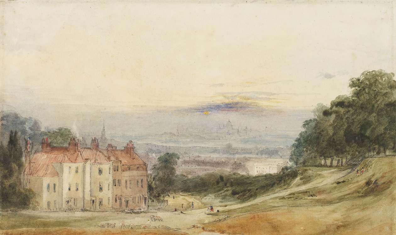 Londres desde Blackheath de James Holland
