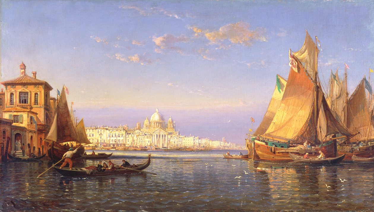 Venecia, c.1850 (óleo sobre lienzo) de James Holland