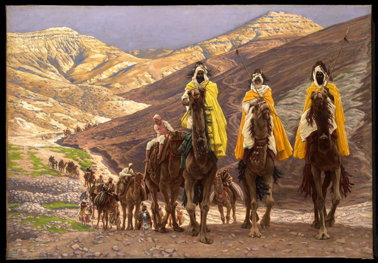 Viaje de los Magos, c.1894 de James Jacques Joseph Tissot