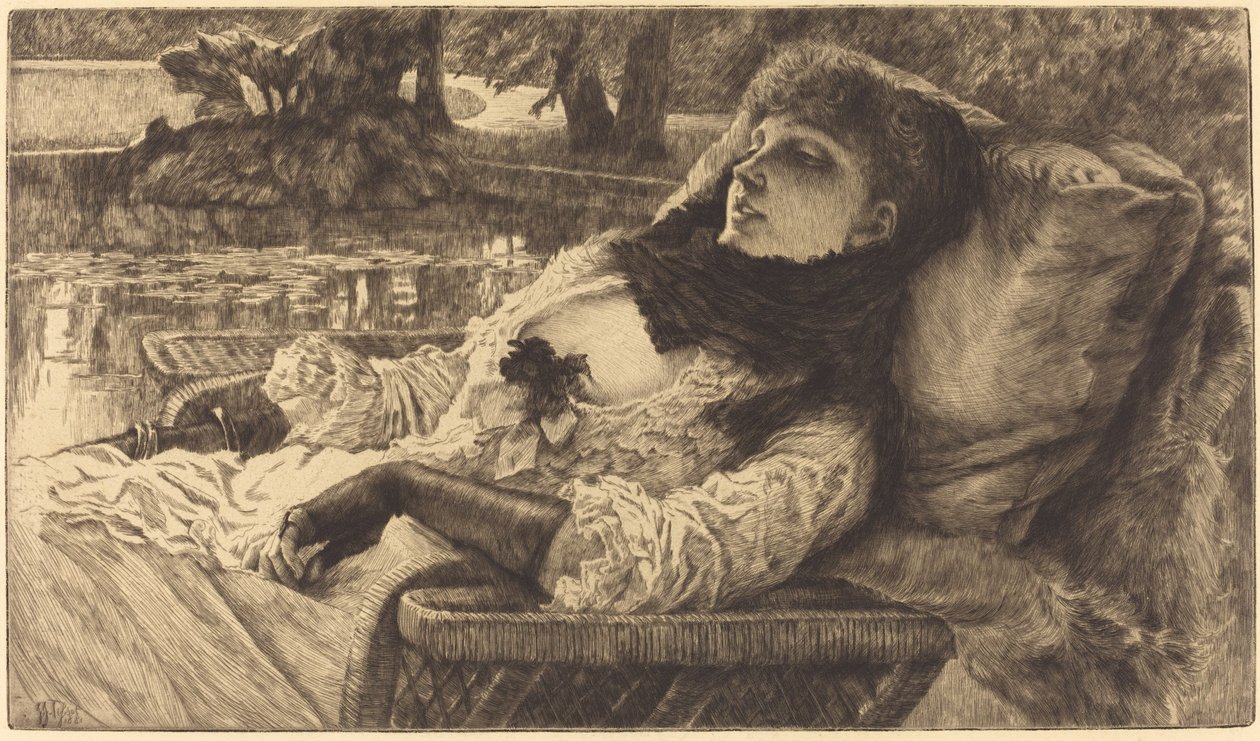 Tarde de verano de James Jacques Joseph Tissot