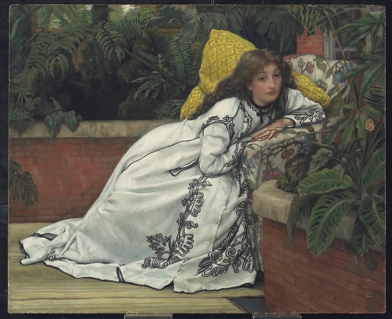 El convaleciente, 1872 de James Jacques Joseph Tissot
